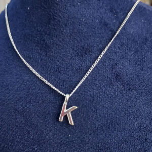 گردنبند زنانه سیکس مدل حرف K کد SMR 0133