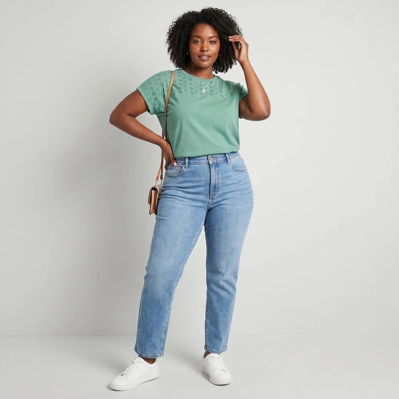 تی شرت آستین کوتاه زنانه اسمارا مدل 02 - Image 4